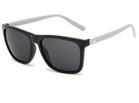 Unisex Fashion Solid Color Ac Square Full Frame Sunglasses sku image 7