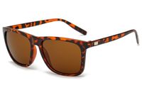 Unisex Fashion Solid Color Ac Square Full Frame Sunglasses sku image 9