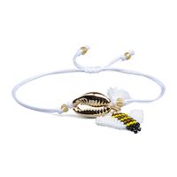 Pulsera Tejida Miyuki Db Accesorios Mizhu Antiguos Transfronterizos Concha Dorada Con Flecos Clásico Alas Grandes Abeja sku image 3