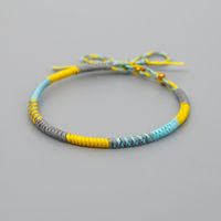 Explosion Small Commodity Bracelet Simple Wax Rope Woven Colorful Natal Rope Bracelet Handmade Jewelry Wholesale Nihaojewelry sku image 11