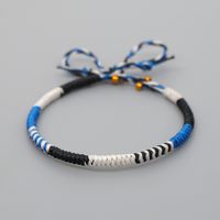 Explosion Small Commodity Bracelet Simple Wax Rope Woven Colorful Natal Rope Bracelet Handmade Jewelry Wholesale Nihaojewelry sku image 6