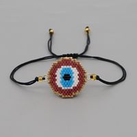 Nihaojewelry Wholesale Accessories Ethnic Style Miyuki Beads Woven Blue Eyes Bracelet sku image 1