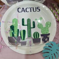Simple Style Cactus Wood Tableware main image 2