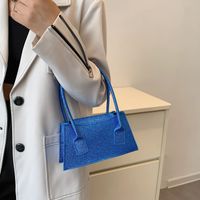 Women's Small Pu Leather Solid Color Streetwear Square Magnetic Buckle Square Bag main image 3