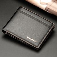 Men's Stripe Paint Finish Wallets main image 2