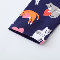 Cute Cat Cotton Printing Leggings Baby Clothes main image 5