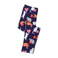Cute Cat Cotton Printing Leggings Baby Clothes main image 4