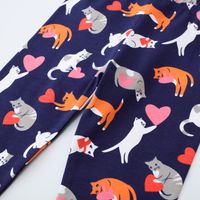 Cute Cat Cotton Printing Leggings Baby Clothes main image 3