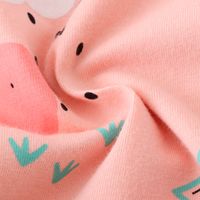 Mode Dessin Animé Coton Impression Robe Régulière Bébé Vêtements main image 3