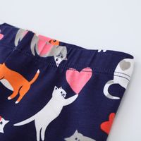 Cute Cat Cotton Printing Leggings Baby Clothes main image 2