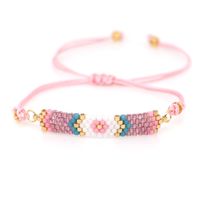 Miyuki Rice Beads Jewelry Hand-woven Classic Totem Eye Bracelet sku image 2