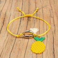 Women&#39;s Bracelet Fruit Jewelry Miyuki Beads Hand-woven Pineapple Suppliers China Wholesales China sku image 4