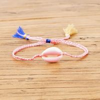 Fashion Tassel Hand-woven Multicolor Shell Bracelet sku image 2