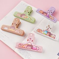 Cartoon Cute Girl Heart Five-color Sealed Hand Book  Clip main image 5