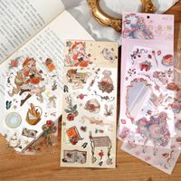 Tea Party Cute Anime Notebook Material Decoration Stickers 4 Types main image 4