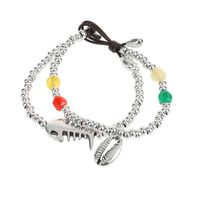 Fashion Fish Alloy Beaded Bracelets 1 Piece main image 2