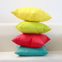 Fashion Solid Color Pvc Pillow Cases main image 3