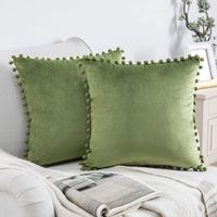 Fashion Solid Color Velvet Pillow Cases sku image 50