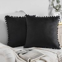 Fashion Solid Color Velvet Pillow Cases sku image 23