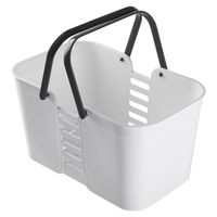 Casual Solid Color Plastic Sundries Storage Basket main image 2