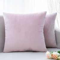 Fashion Solid Color Chemical Fiber Pillow Cases sku image 4