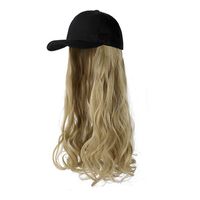 Women's Casual Beige Casual High Temperature Wire Long Curly Hair Wigs main image 5