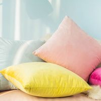 Fashion Solid Color Chemical Fiber Pillow Cases main image 3