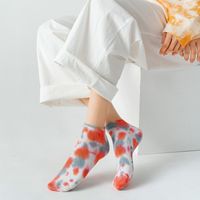 Unisex Casual Multicolor Cotton Socks main image 2