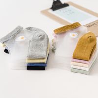 Women's Simple Style Color Block Nylon Printing Socks main image 3
