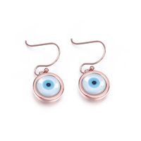 Moda Ojo Del Diablo Acero Titanio Embutido Ópalo Pulsera Aretes Collar sku image 19