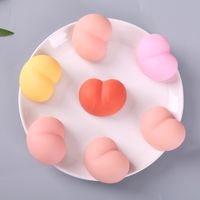 Super Cute Solid Color Ass Decompression Soft Rubber Toy main image 4
