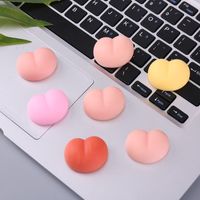 Super Cute Solid Color Ass Decompression Soft Rubber Toy main image 6