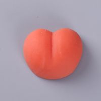 Super Cute Solid Color Ass Decompression Soft Rubber Toy sku image 3