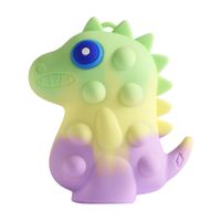New Creative Dinosaur Squeeze Ball  Silica Gel Suction Disk Toy sku image 3
