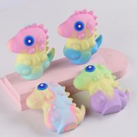 New Creative Dinosaur Squeeze Ball  Silica Gel Suction Disk Toy main image 3