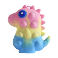 New Creative Dinosaur Squeeze Ball  Silica Gel Suction Disk Toy sku image 4