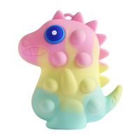 New Creative Dinosaur Squeeze Ball  Silica Gel Suction Disk Toy sku image 1