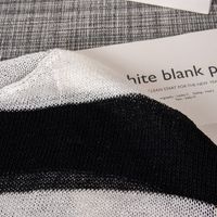 Fashion Stripe Knit Round Neck Long Sleeve Regular Sleeve Sweater main image 5