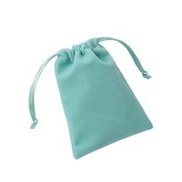 Simple Style Solid Color Cloth Drawstring Jewelry Packaging Bags main image 2