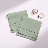 Simple Style Solid Color Synthetic Fibre Jewelry Packaging Bags 1 Piece main image 3