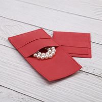 Simple Style Solid Color Synthetic Fibre Jewelry Packaging Bags 1 Piece main image 2