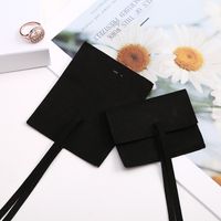 Simple Style Solid Color Synthetic Fibre Jewelry Packaging Bags main image 3