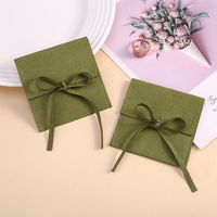 Simple Style Solid Color Synthetic Fibre Jewelry Packaging Bags sku image 13
