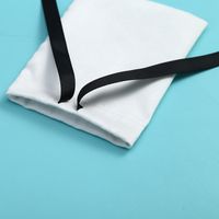 Simple Style Solid Color Cotton Drawstring Jewelry Packaging Bags main image 2