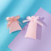 Einfacher Stil Einfarbig Tuch Kordelzug Schmuck Verpackungstaschen 1 Stück main image 3