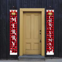Christmas Letter Oxford Cloth Party Decorative Props 1 Pair sku image 2