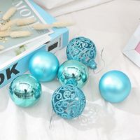 Christmas Solid Color Plastic Party Decorative Props 6 Pieces main image 3