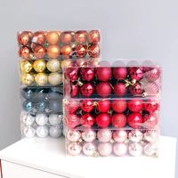 Christmas Solid Color Plastic Party Decorative Props 1 Set main image 1