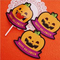 Halloween Pumpkin Paper Party Candy Decoration Card 50 Pieces main image 2