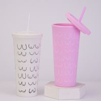 Fashion Cartoon Plastic Water Bottles 1 Piece main image 4